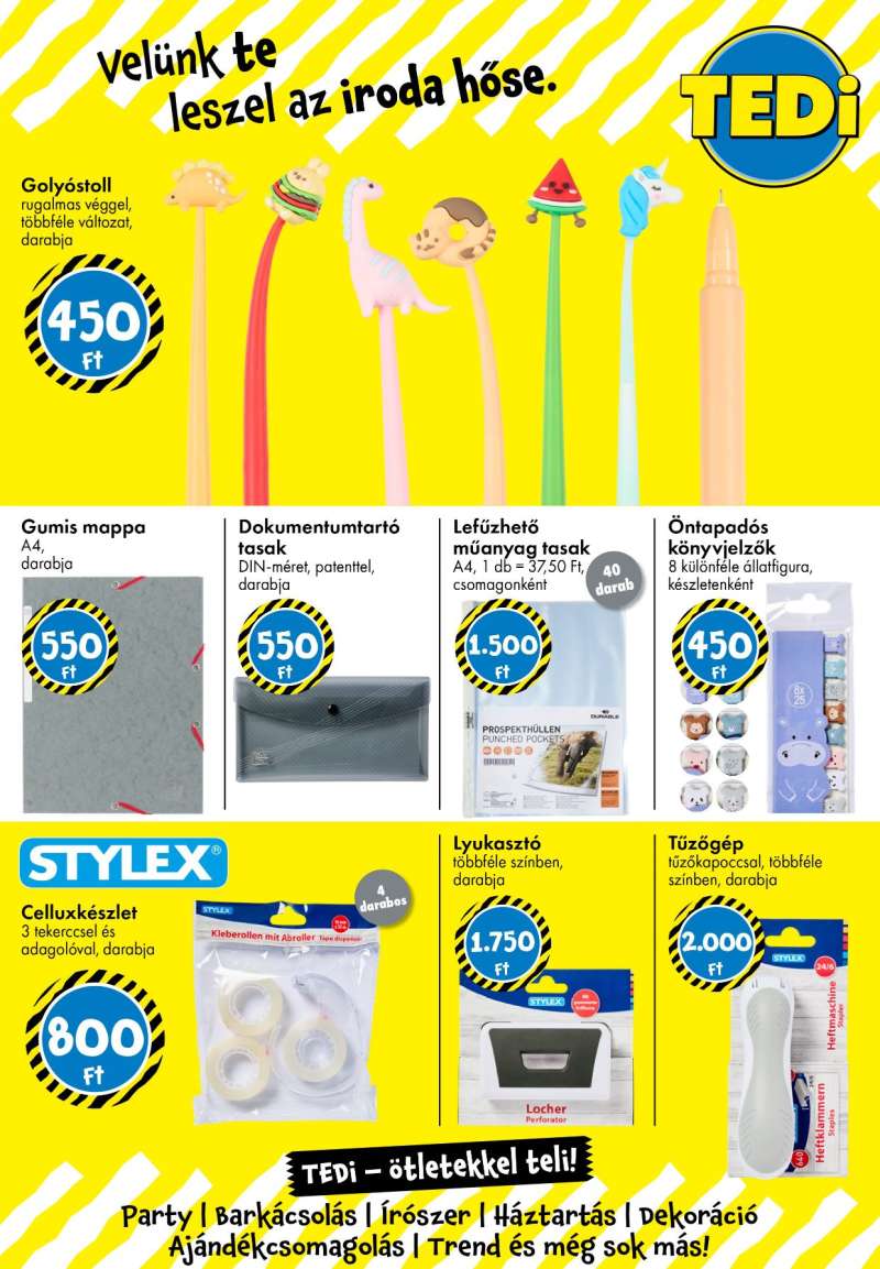 TEDi Akciós Újság 22 oldal