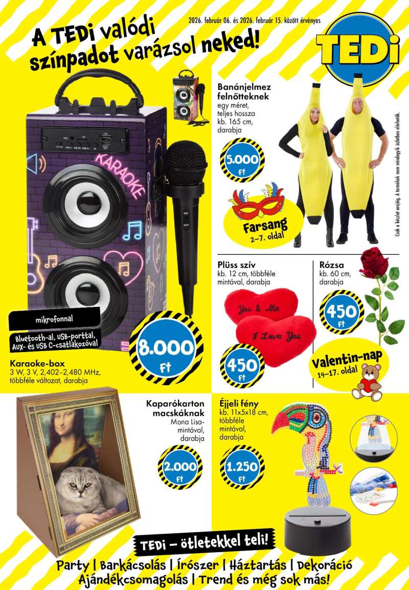 TEDi Akciós Újság 26 oldal