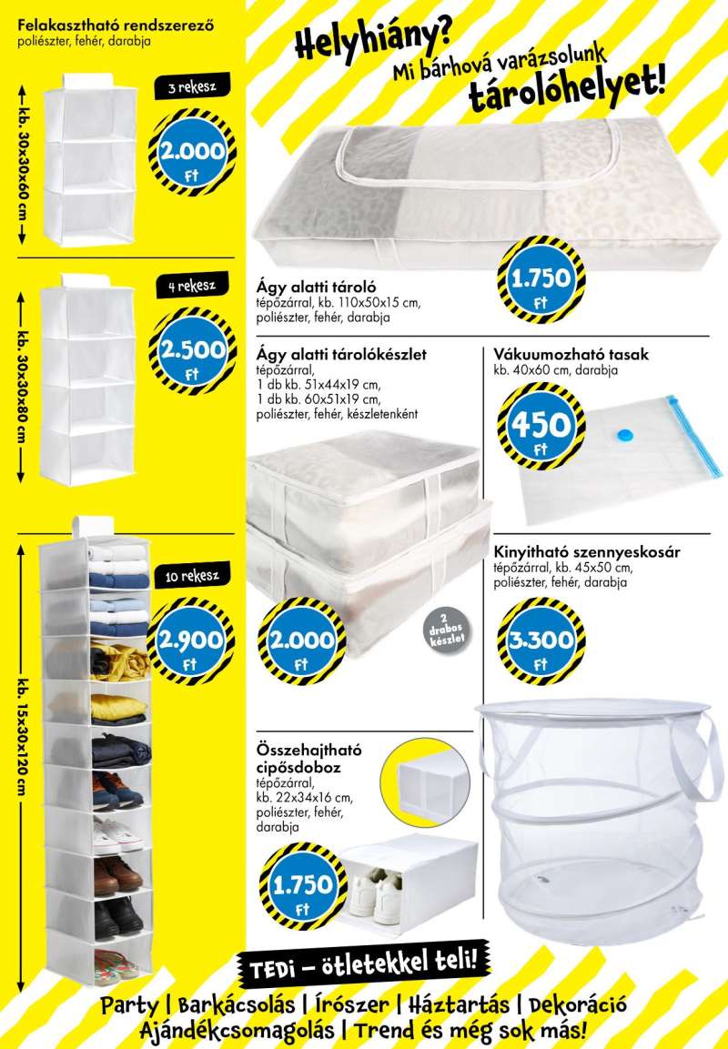 TEDi Akciós Újság 8 oldal