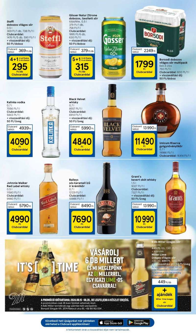 Tesco Akciós Újság 25 oldal