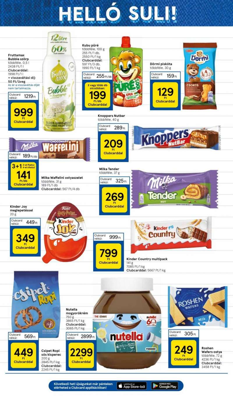 Tesco Akciós Újság 11 oldal