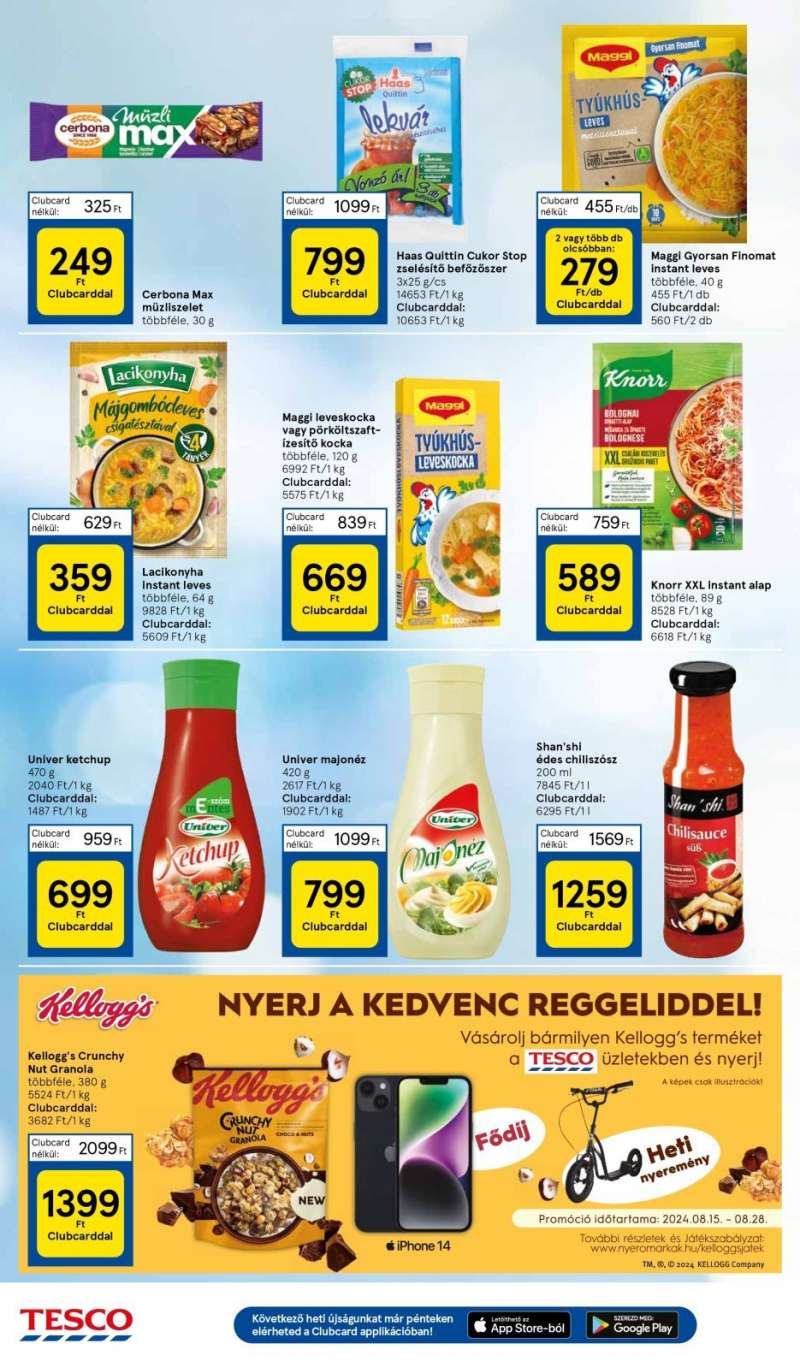 Tesco Akciós Újság 22 oldal