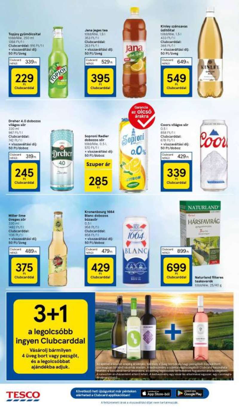 Tesco Akciós Újság 8 oldal