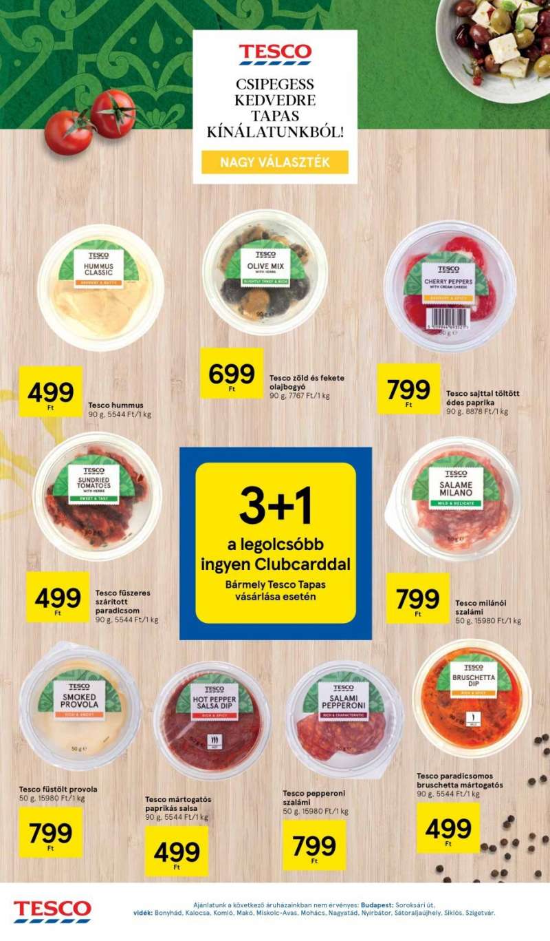 Tesco Akciós Újság 8 oldal