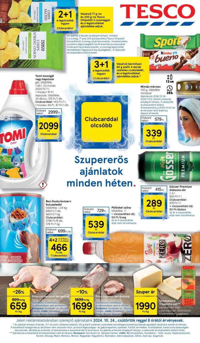 Tesco Tesco Akciós Újság 1 oldal