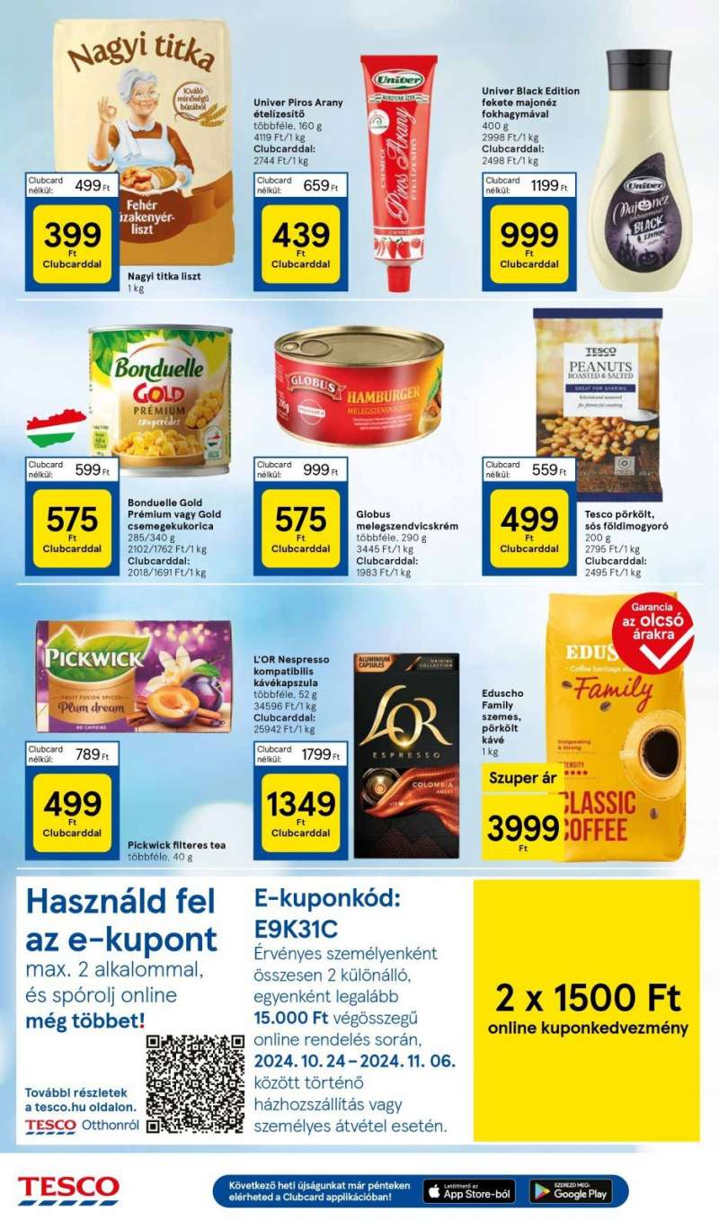 Tesco Akciós Újság 6 oldal