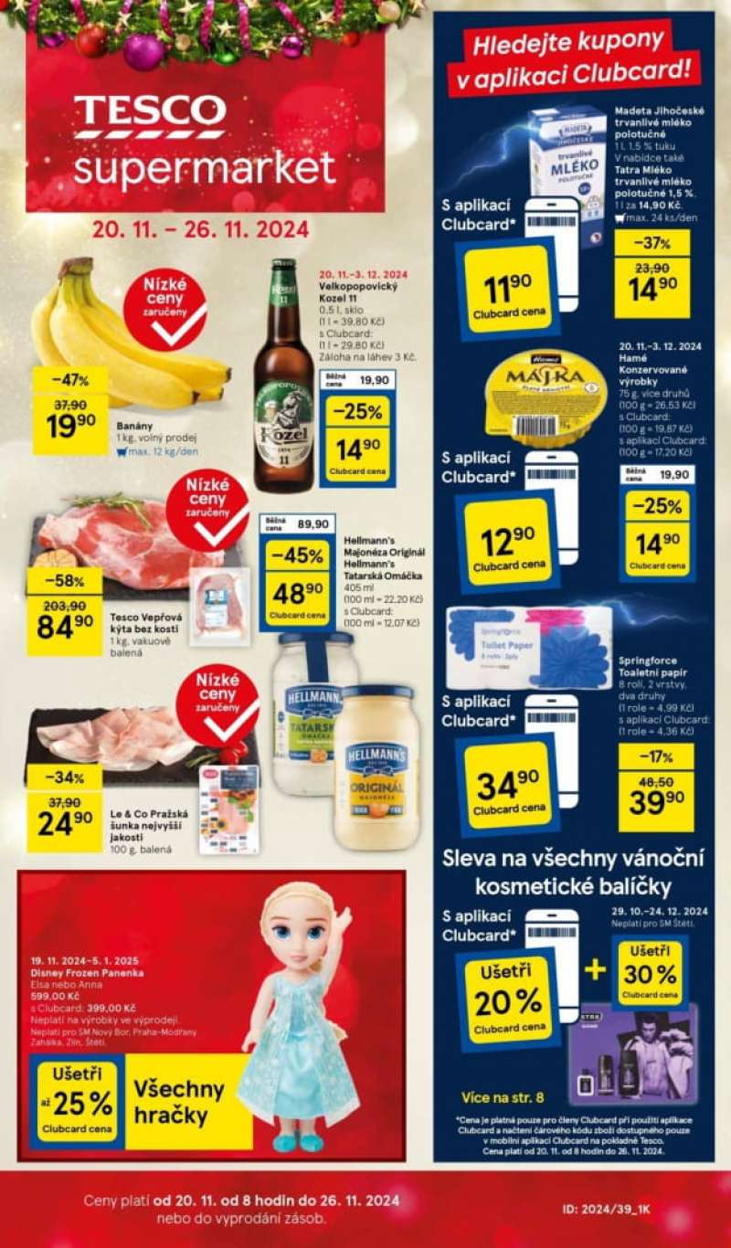 Tesco Akciós Újság Szupermarket 1 oldal