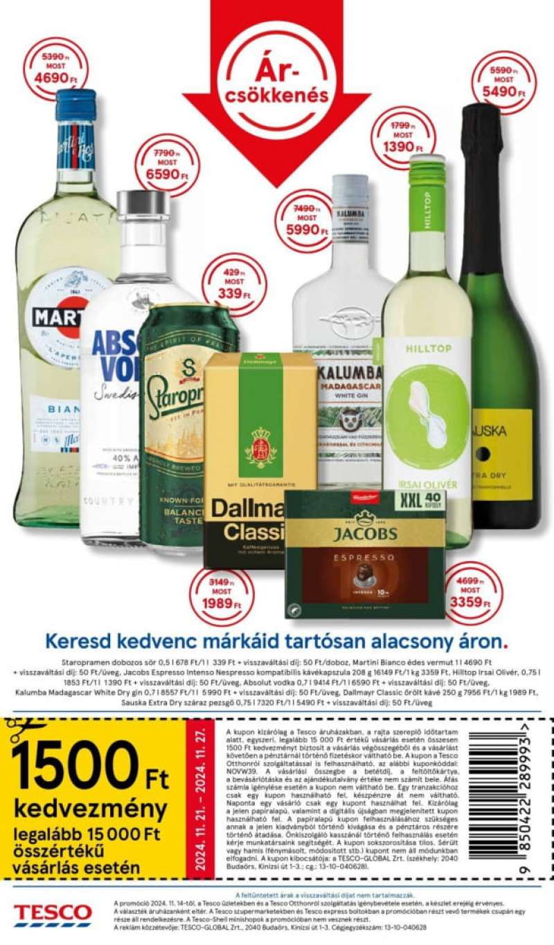 Tesco Akciós Újság Hipermarket 16 oldal