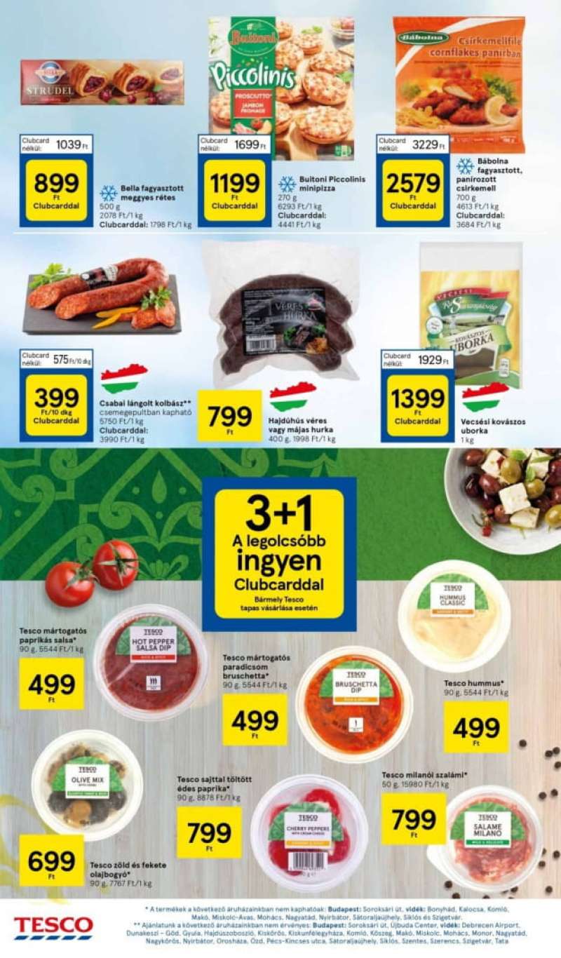 Tesco Akciós Újság Hipermarket 4 oldal