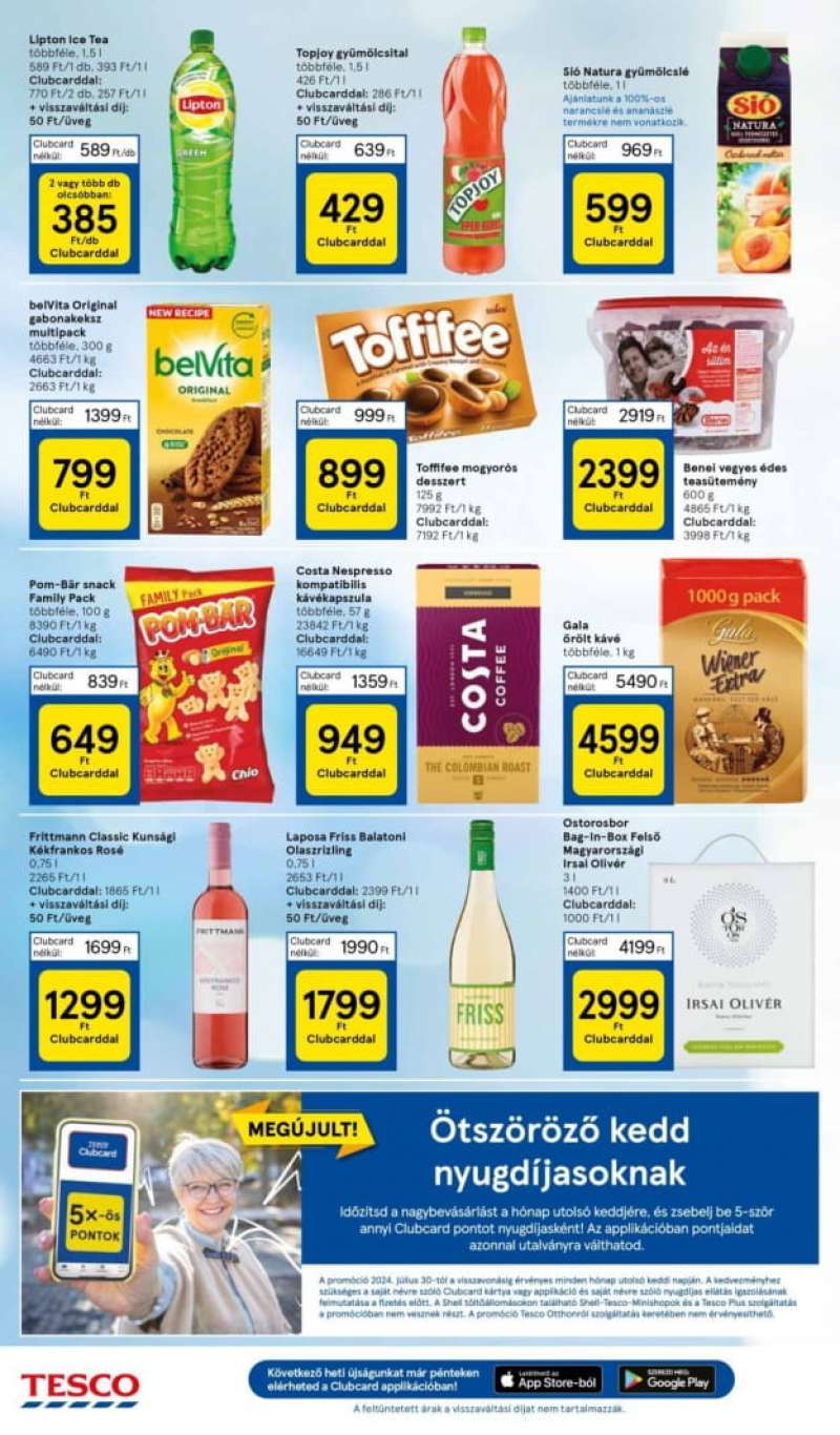 Tesco Akciós Újság Hipermarket 6 oldal