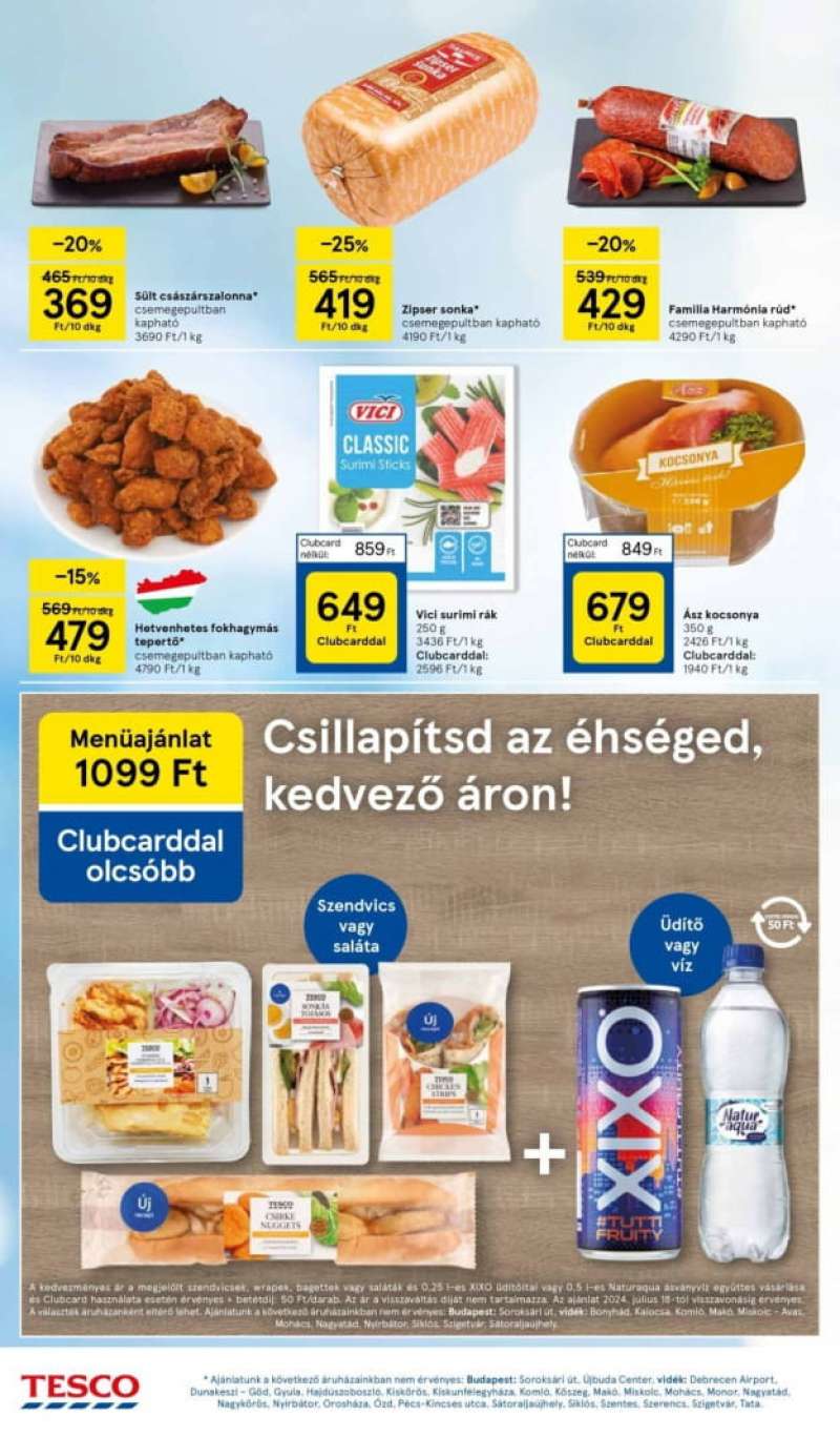 Tesco Akciós Újság Hipermarket 18 oldal