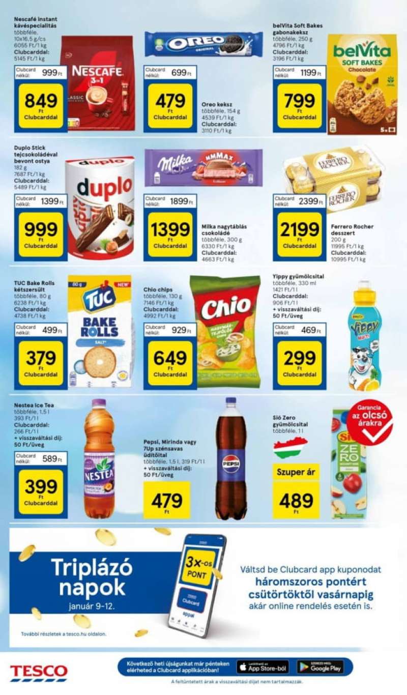 Tesco Akciós Újság Hipermarket 8 oldal