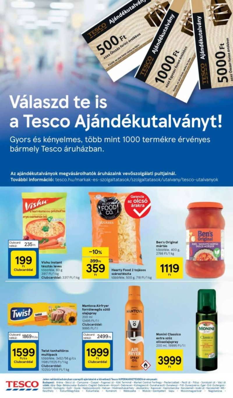 Tesco Akciós Újság Hipermarket 16 oldal