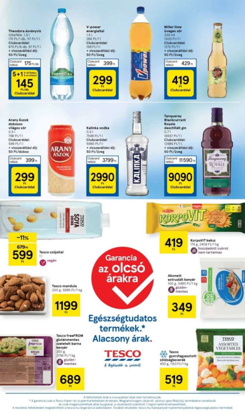 Tesco Akciós Újság Szupermarket 5 oldal