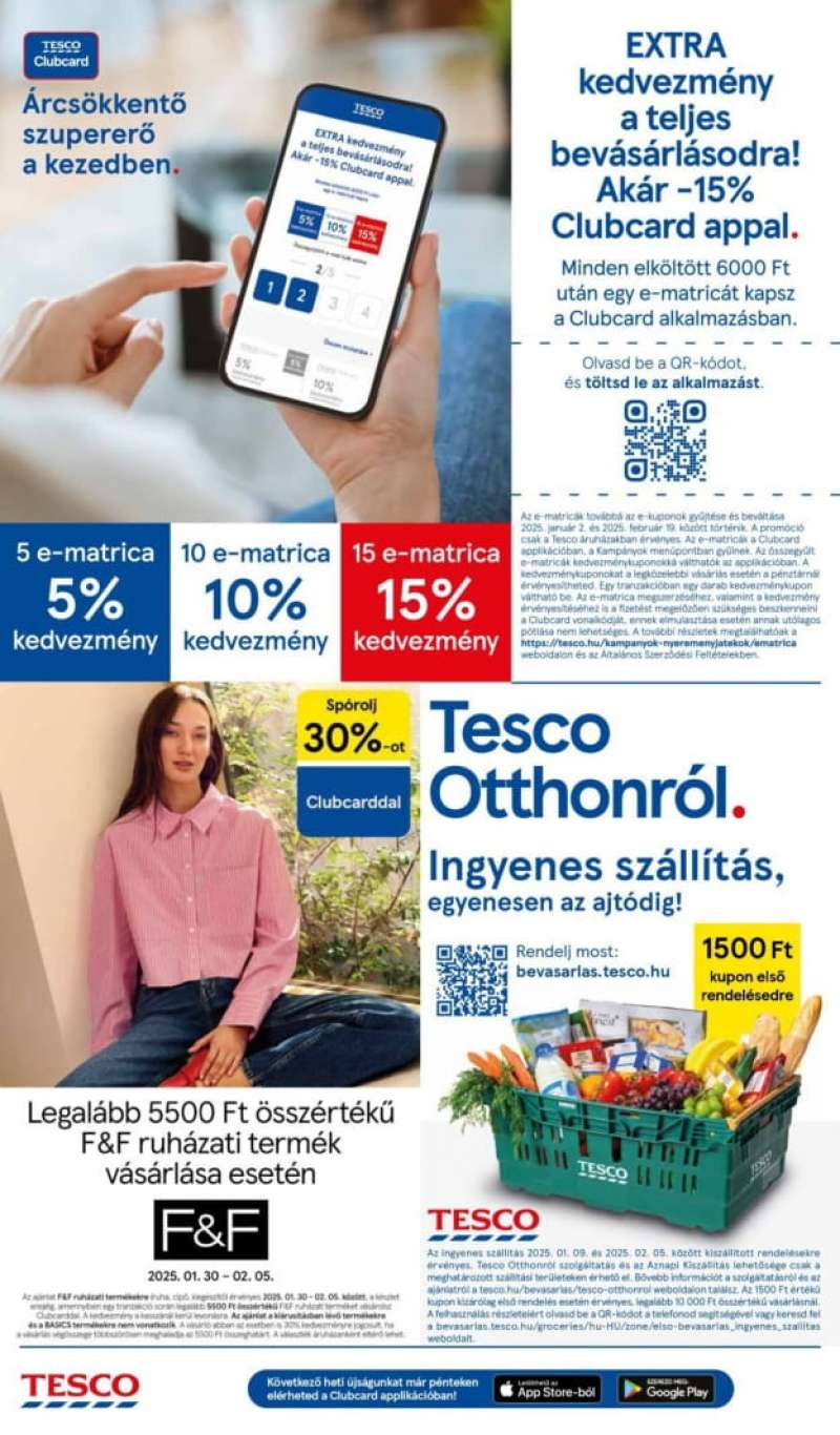 Tesco Akciós Újság Hipermarket 16 oldal