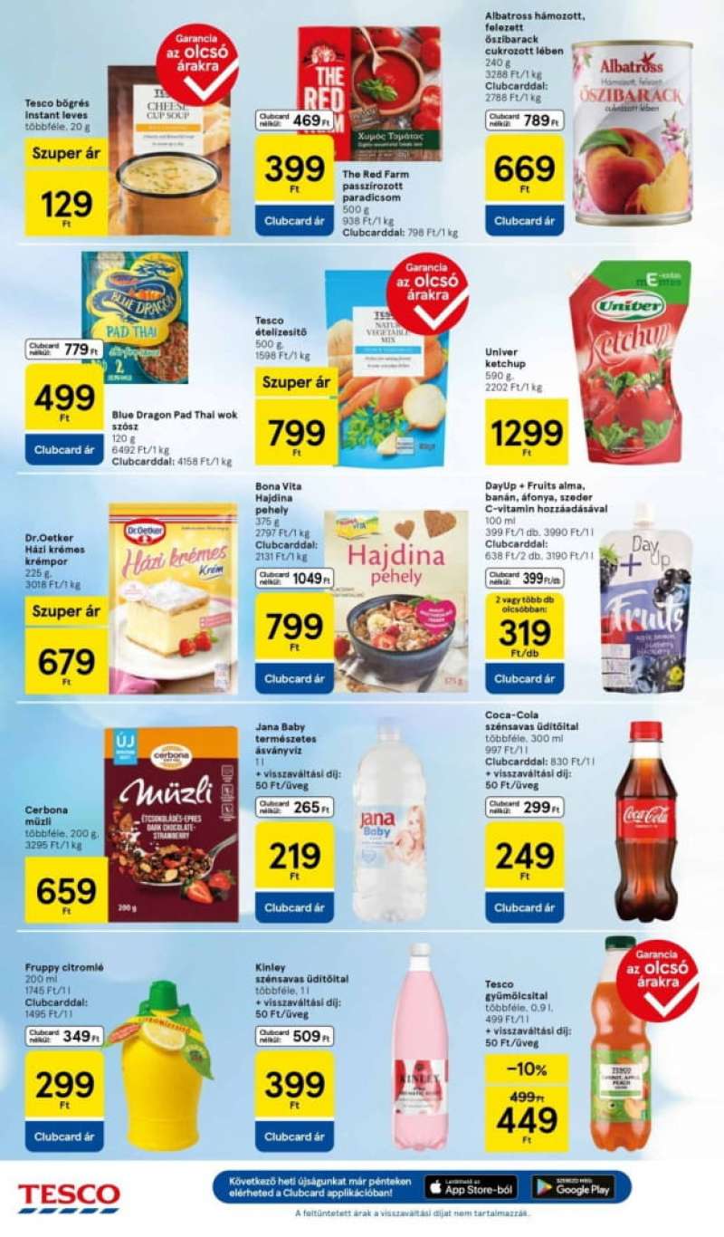 Tesco Akciós Újság Hipermarket 20 oldal