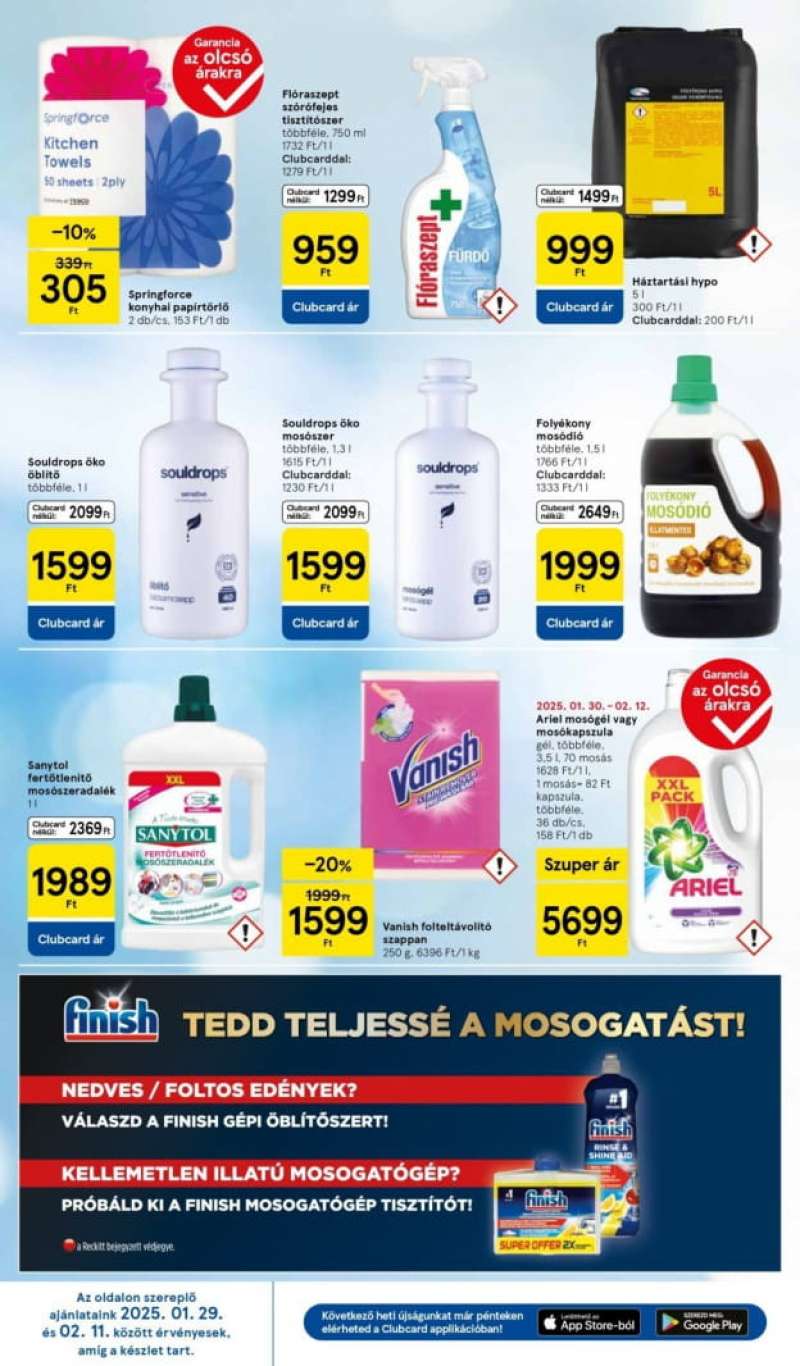 Tesco Akciós Újság Hipermarket 25 oldal