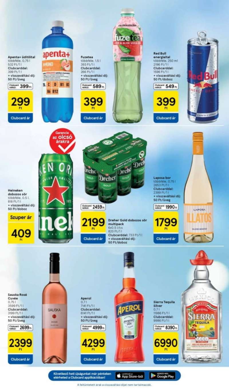 Tesco Akciós Újság Szupermarket 5 oldal