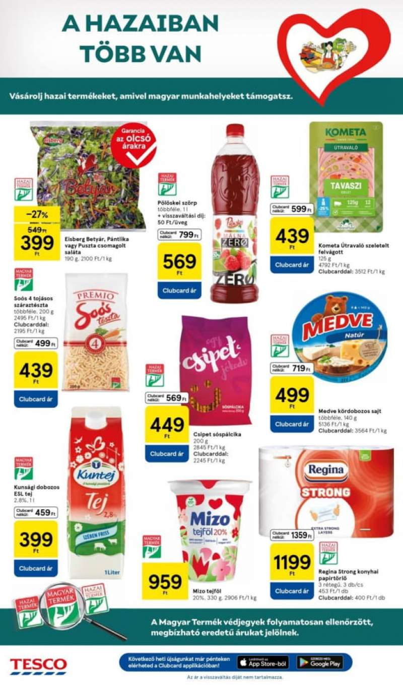 Tesco Akciós Újság Hipermarket 10 oldal