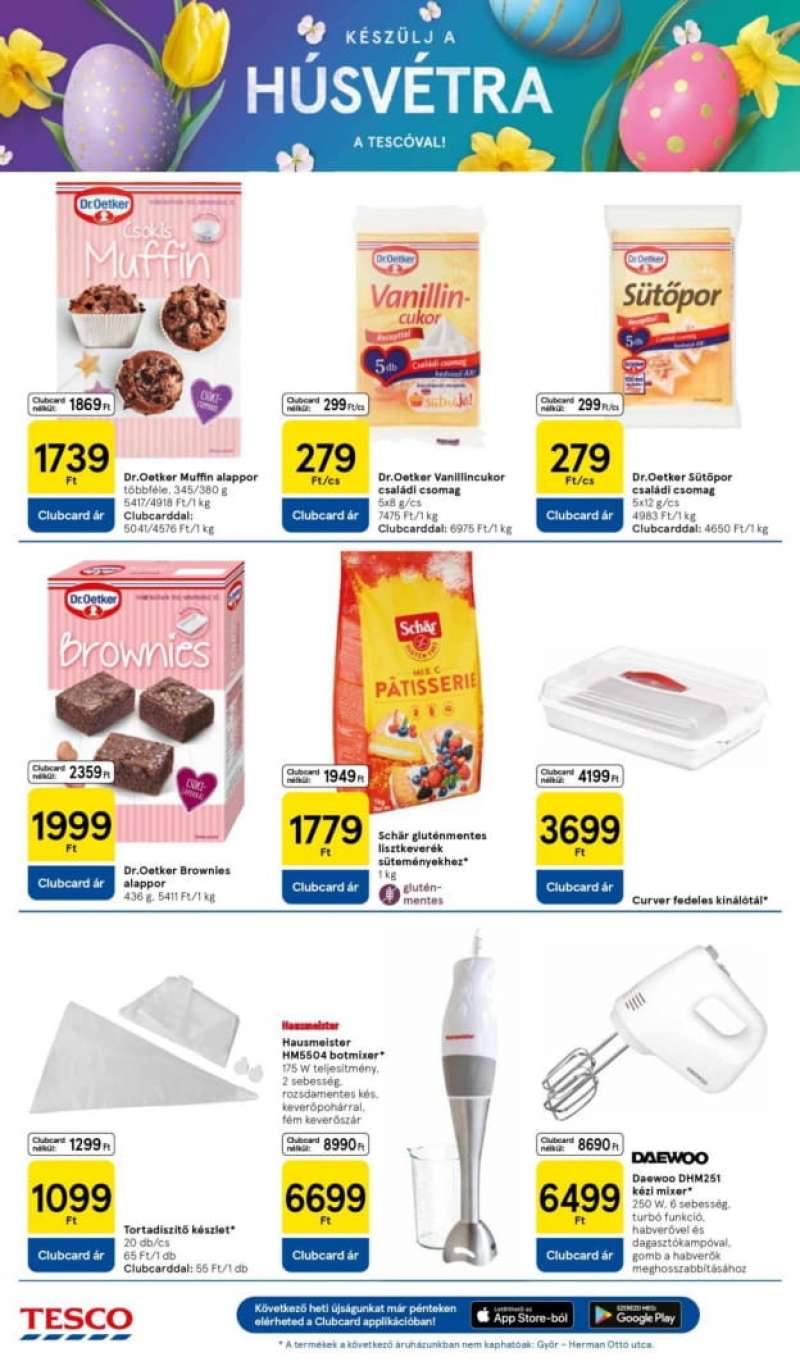 Tesco Akciós Újság Szupermarket 4 oldal