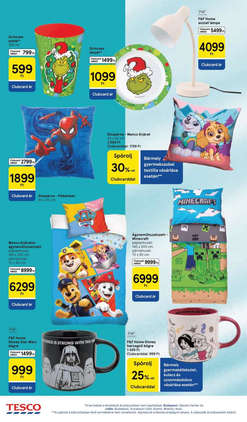 Tesco Akciós Újság Hipermarket 12 oldal