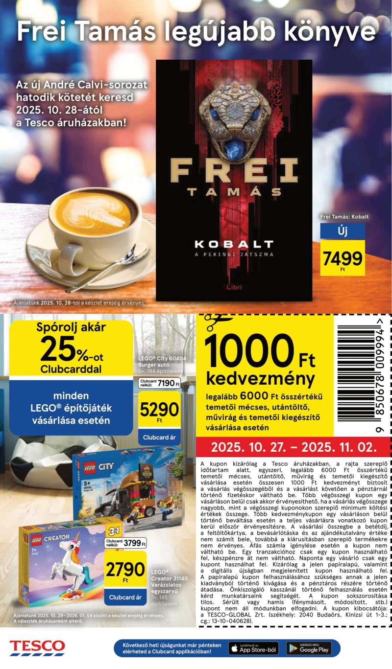 Tesco Akciós Újság Hipermarket 16 oldal