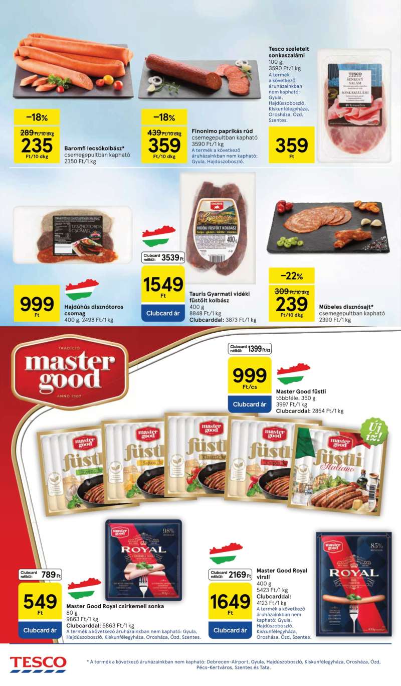 Tesco Akciós Újság Hipermarket 18 oldal