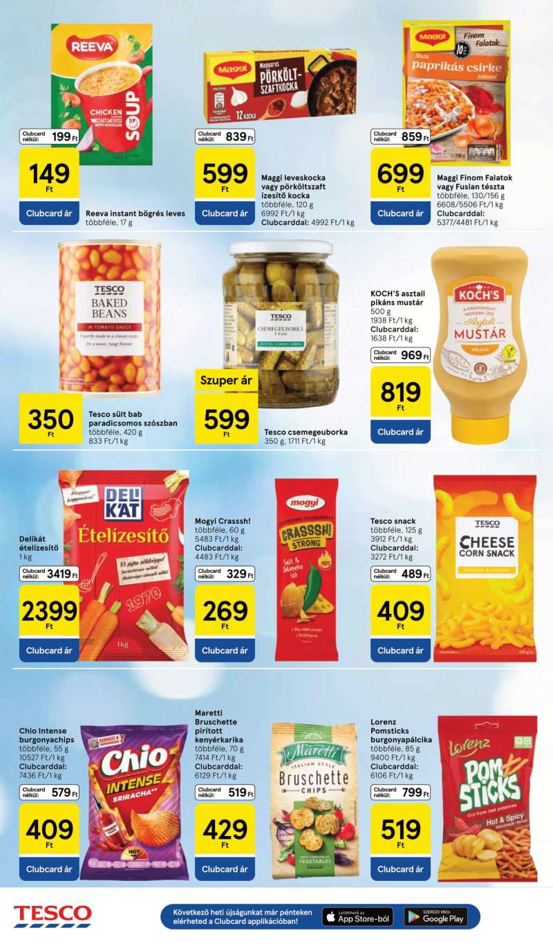 Tesco Akciós Újság Hipermarket 22 oldal
