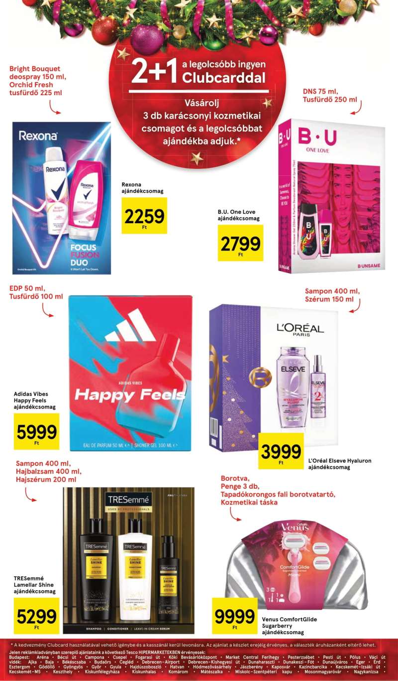 Tesco Akciós Újság Karácsonyi Katalógus 14 oldal