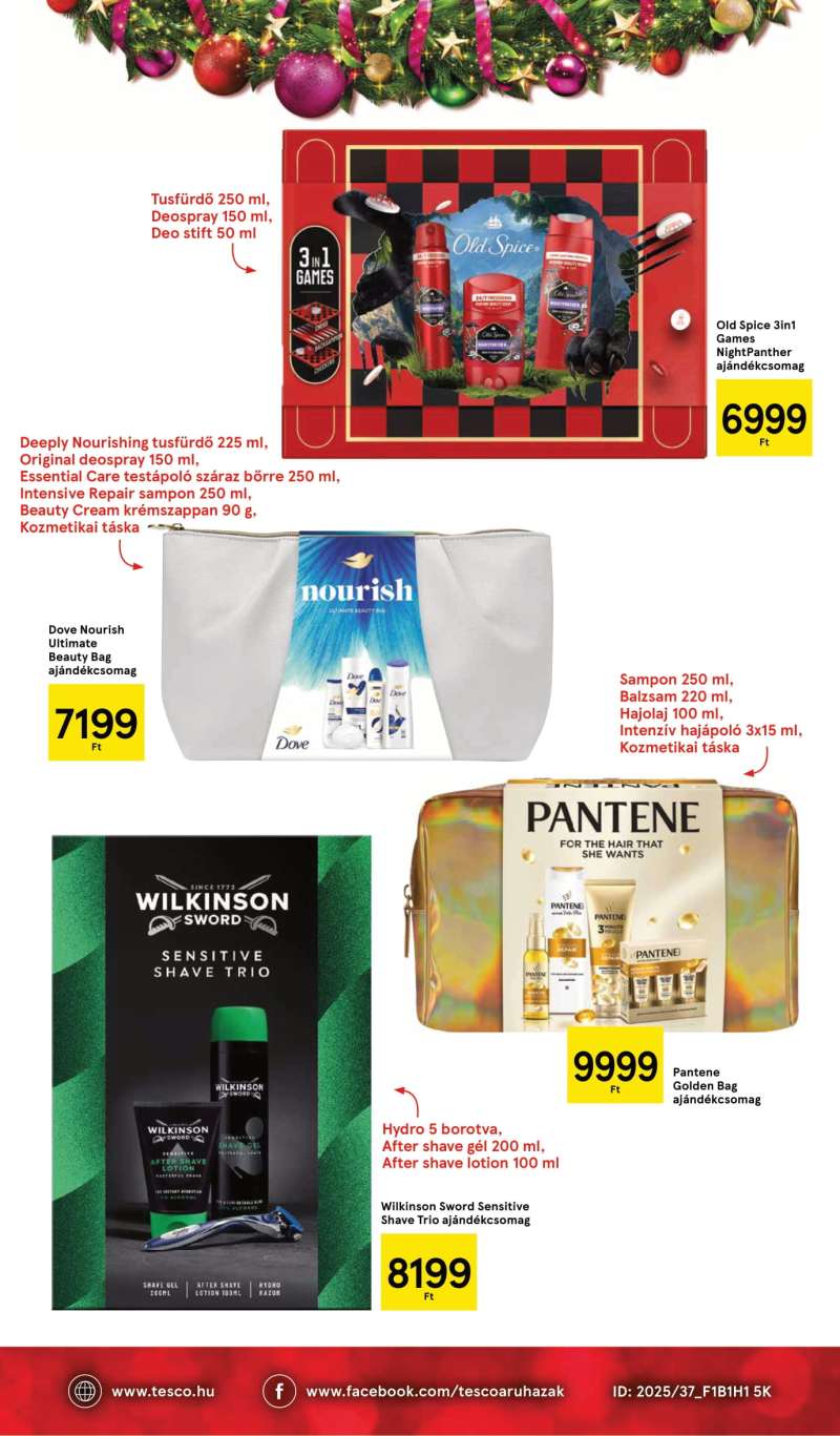 Tesco Akciós Újság Karácsonyi Katalógus 16 oldal
