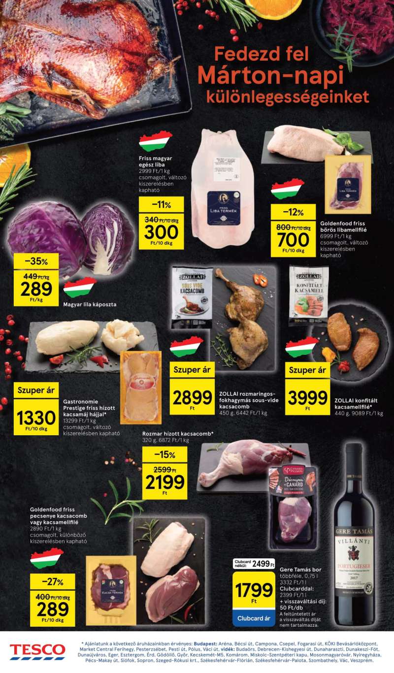 Tesco Akciós Újság Hipermarket 10 oldal