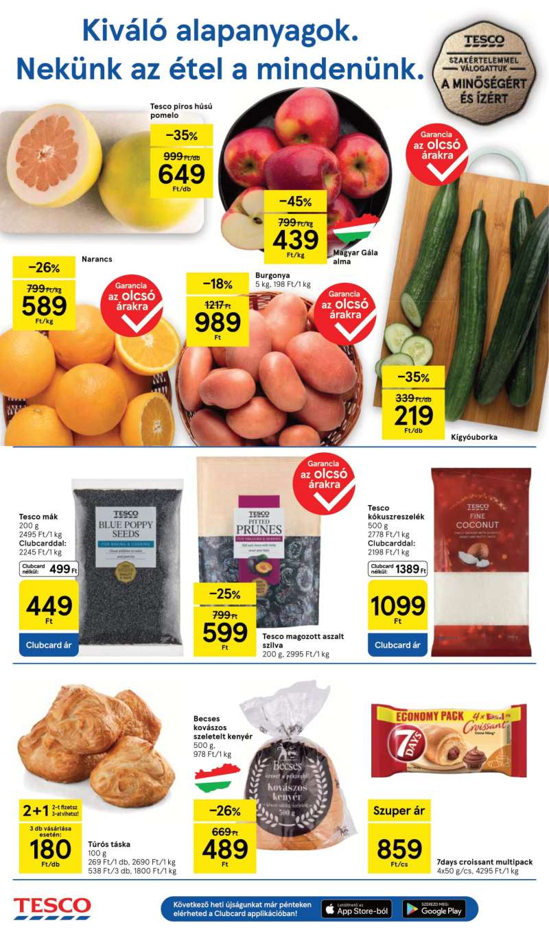 Tesco Akciós Újság Hipermarket 2 oldal