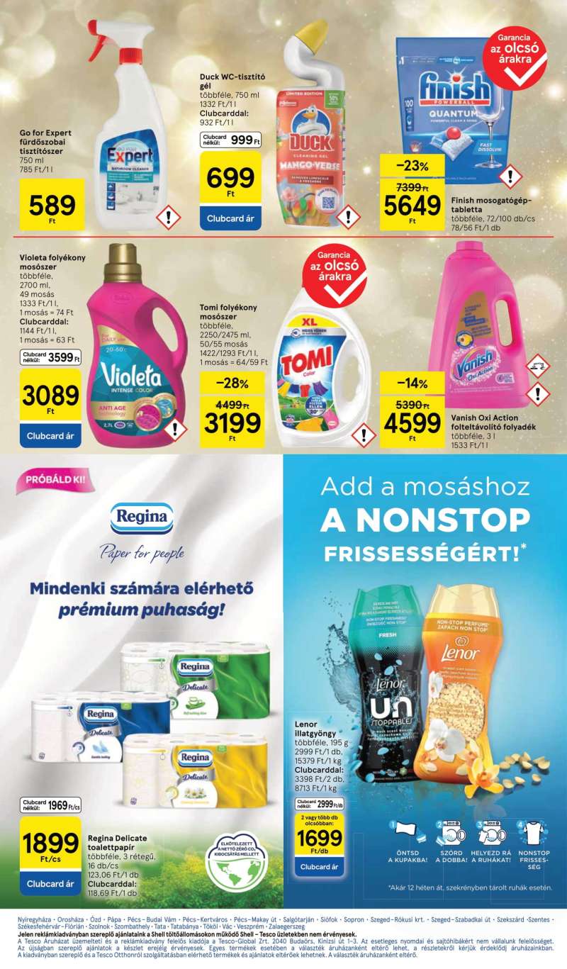 Tesco Akciós Újság Hipermarket 29 oldal