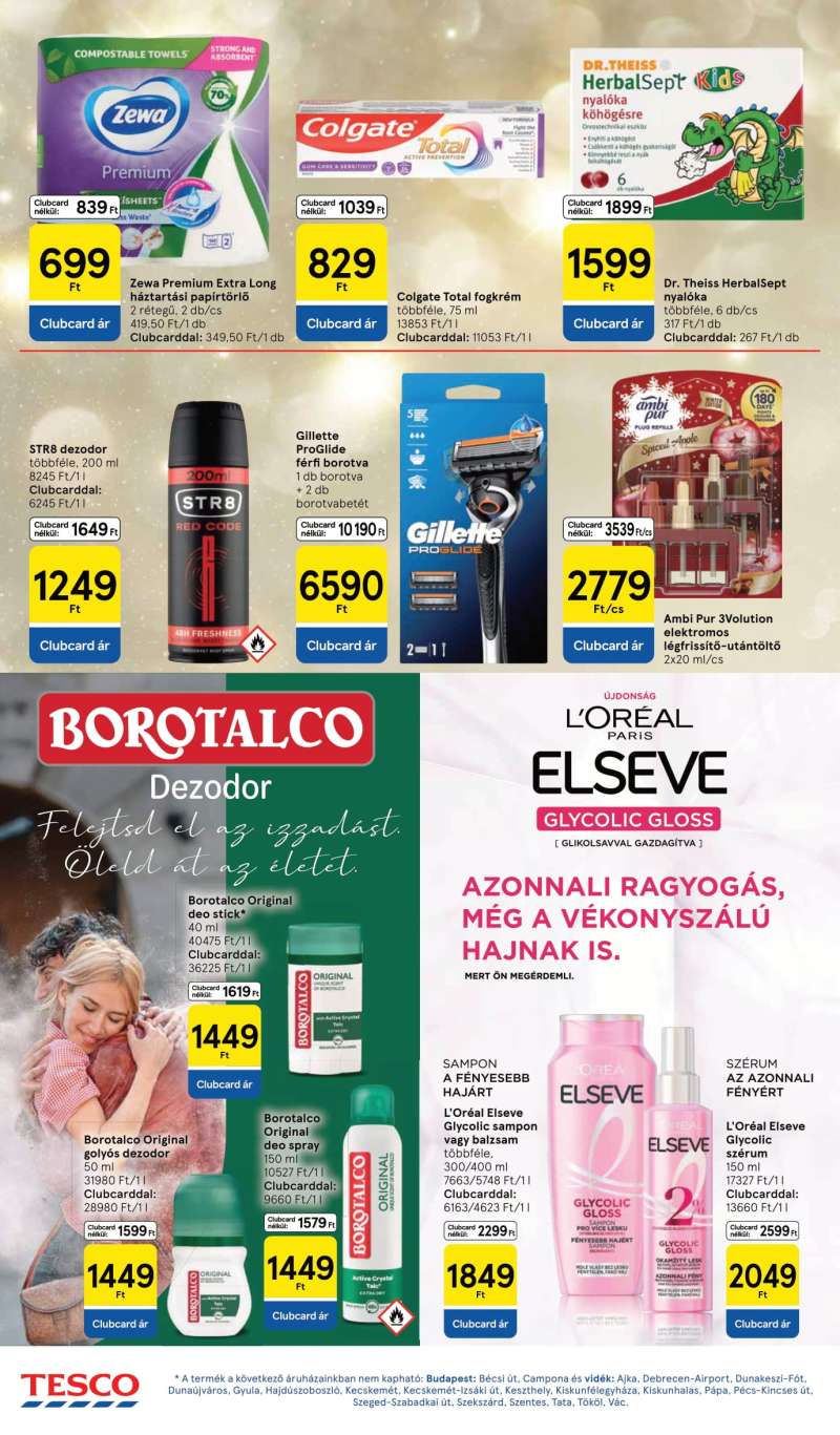 Tesco Akciós Újság Hipermarket 30 oldal