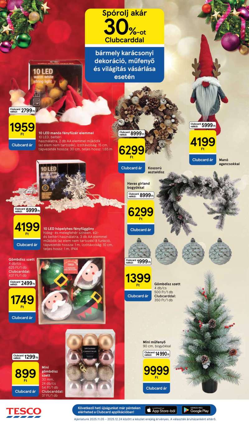 Tesco Akciós Újság Hipermarket 32 oldal