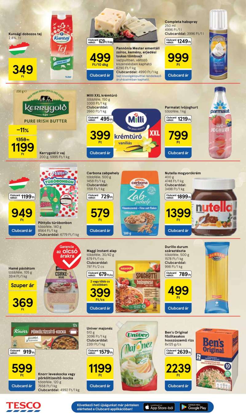 Tesco Akciós Újság Hipermarket 4 oldal