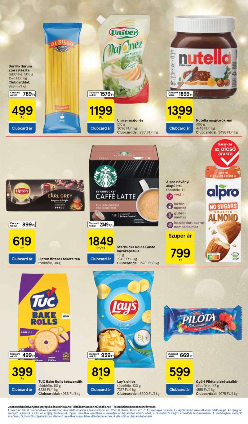 Tesco Akciós Újság Szupermarket 5 oldal