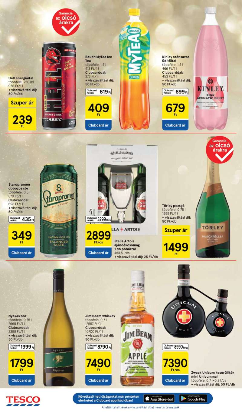 Tesco Akciós Újság Szupermarket 6 oldal