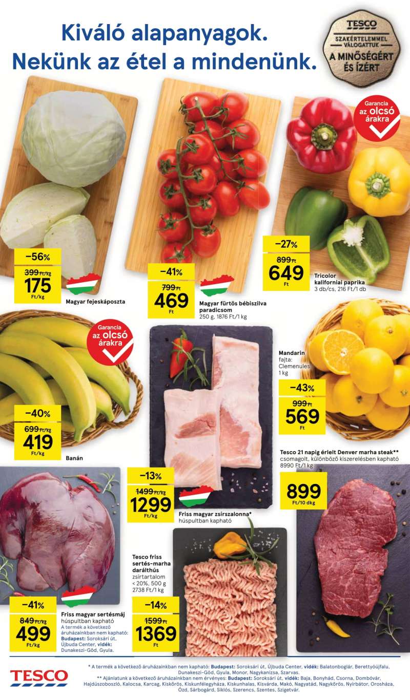 Tesco Akciós Újság Hipermarket 2 oldal