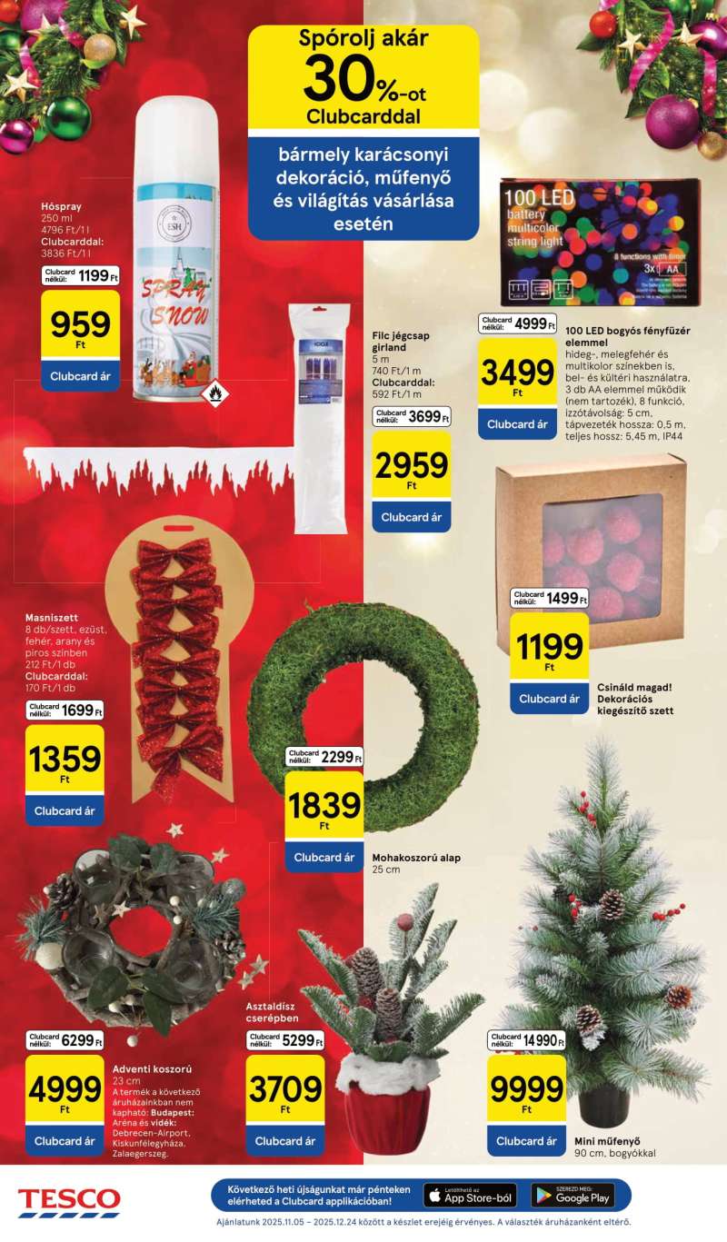 Tesco Akciós Újság Hipermarket 34 oldal