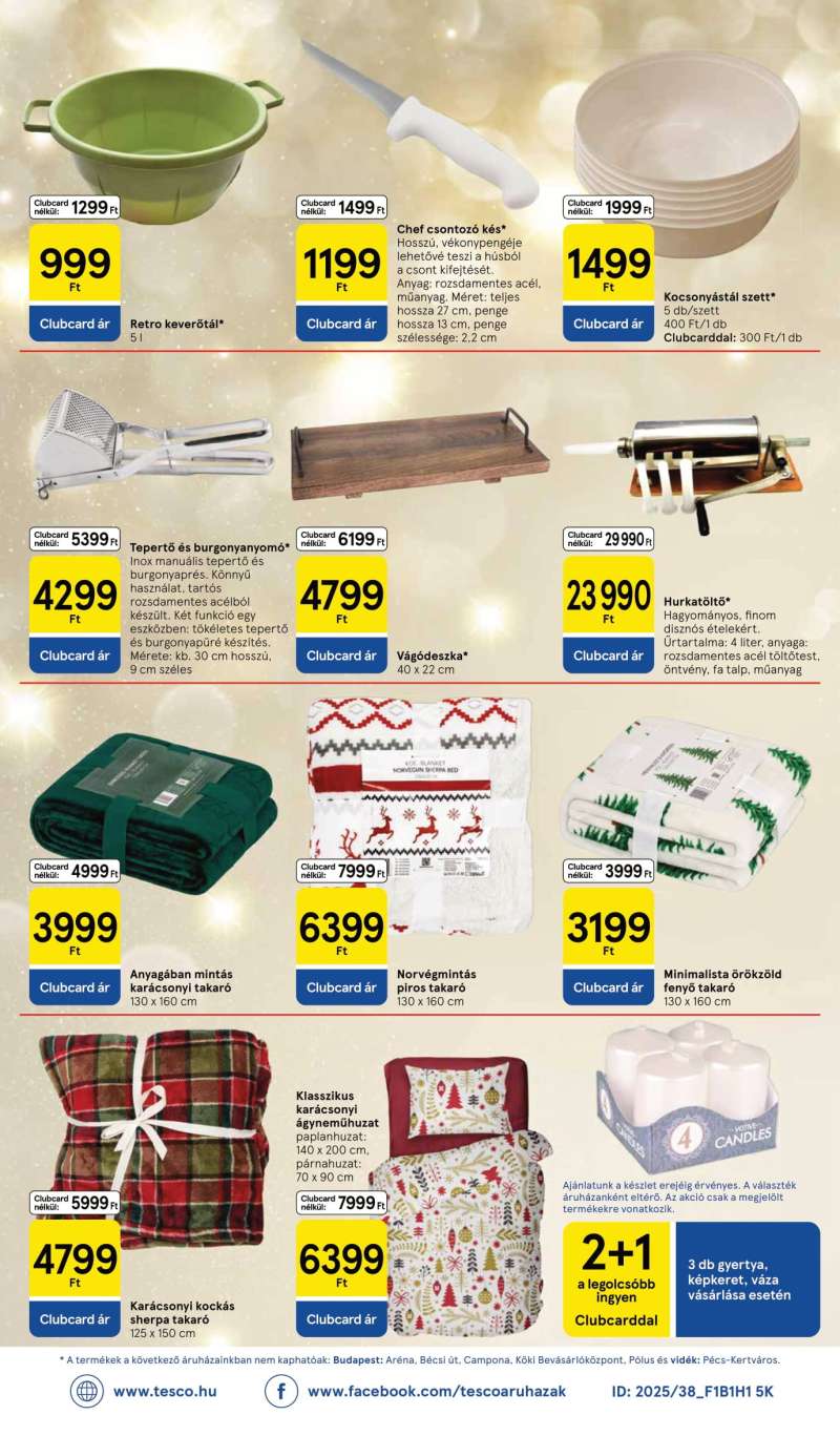 Tesco Akciós Újság Hipermarket 38 oldal