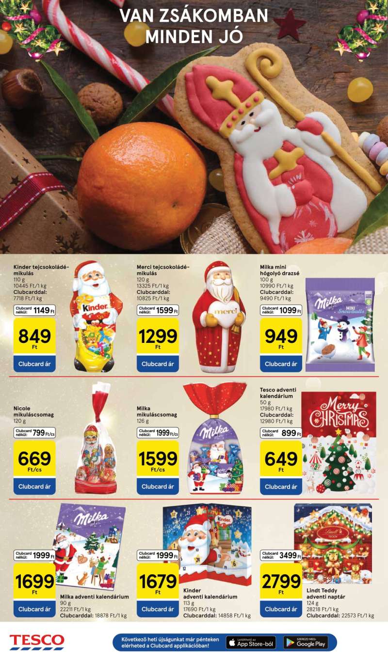 Tesco Akciós Újság Szupermarket 4 oldal