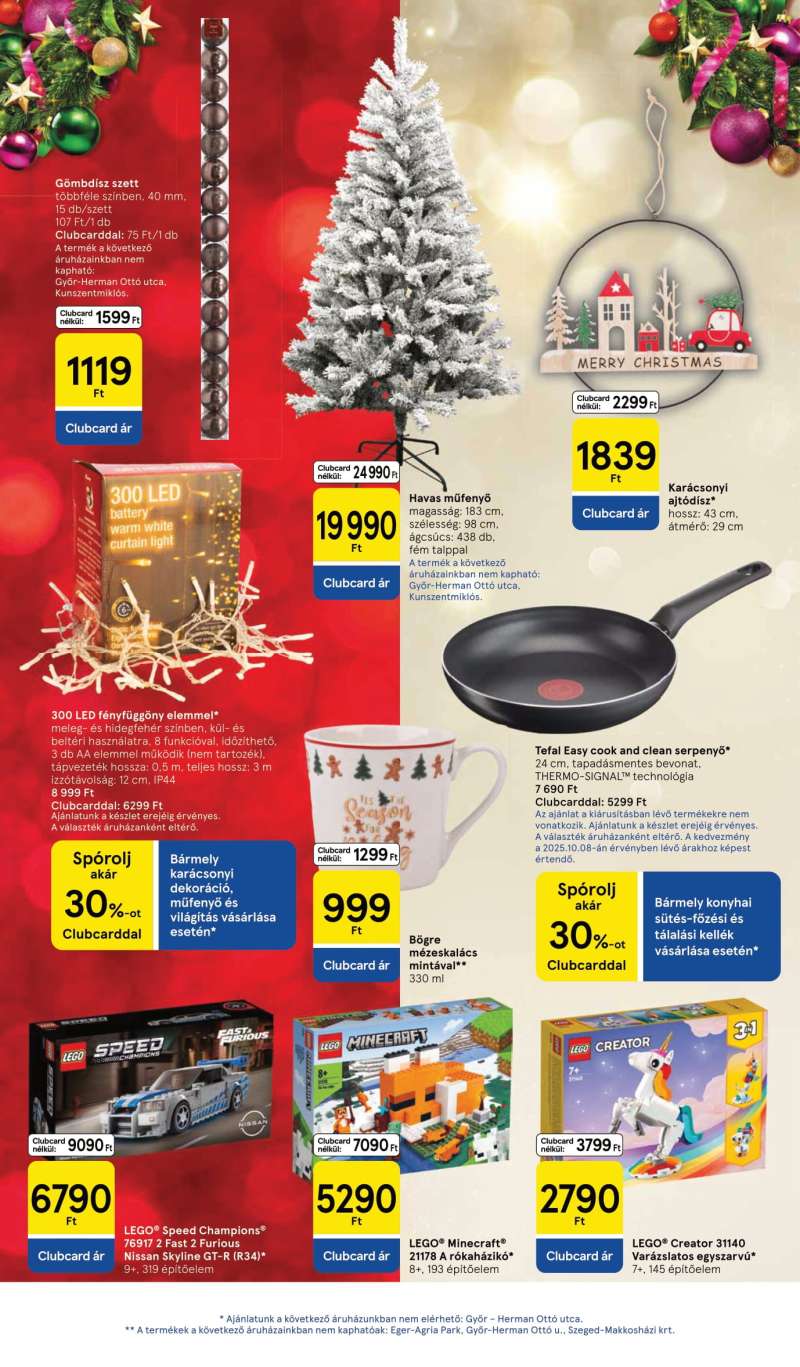 Tesco Akciós Újság Szupermarket 5 oldal