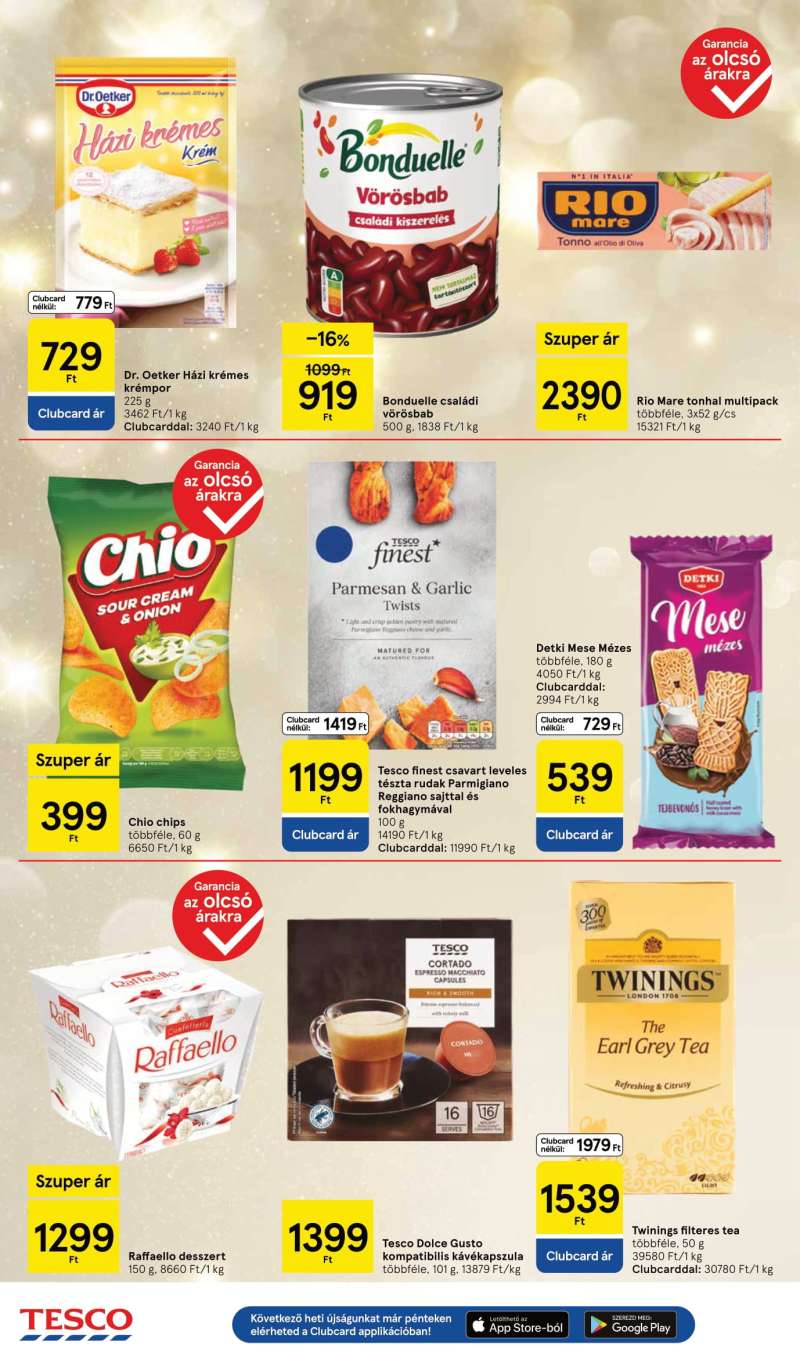 Tesco Akciós Újság Szupermarket 6 oldal