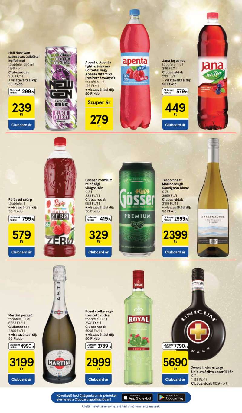 Tesco Akciós Újság Szupermarket 7 oldal