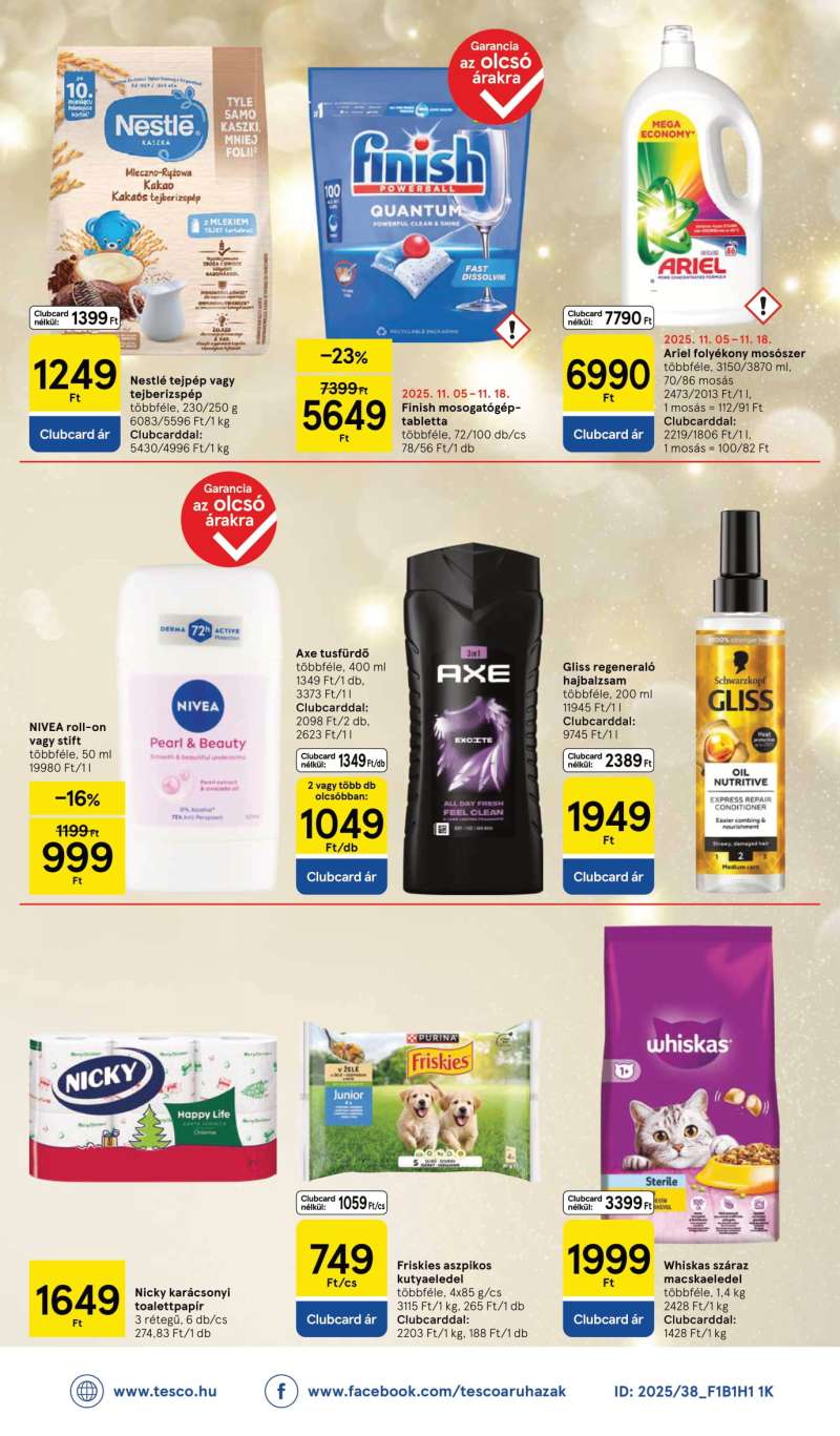 Tesco Akciós Újság Szupermarket 8 oldal