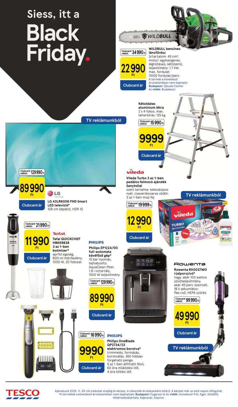 Tesco Akciós Újság Hipermarket 16 oldal