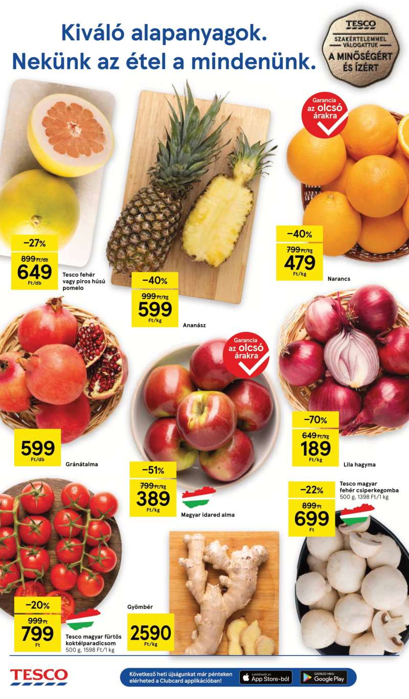 Tesco Akciós Újság Hipermarket 2 oldal