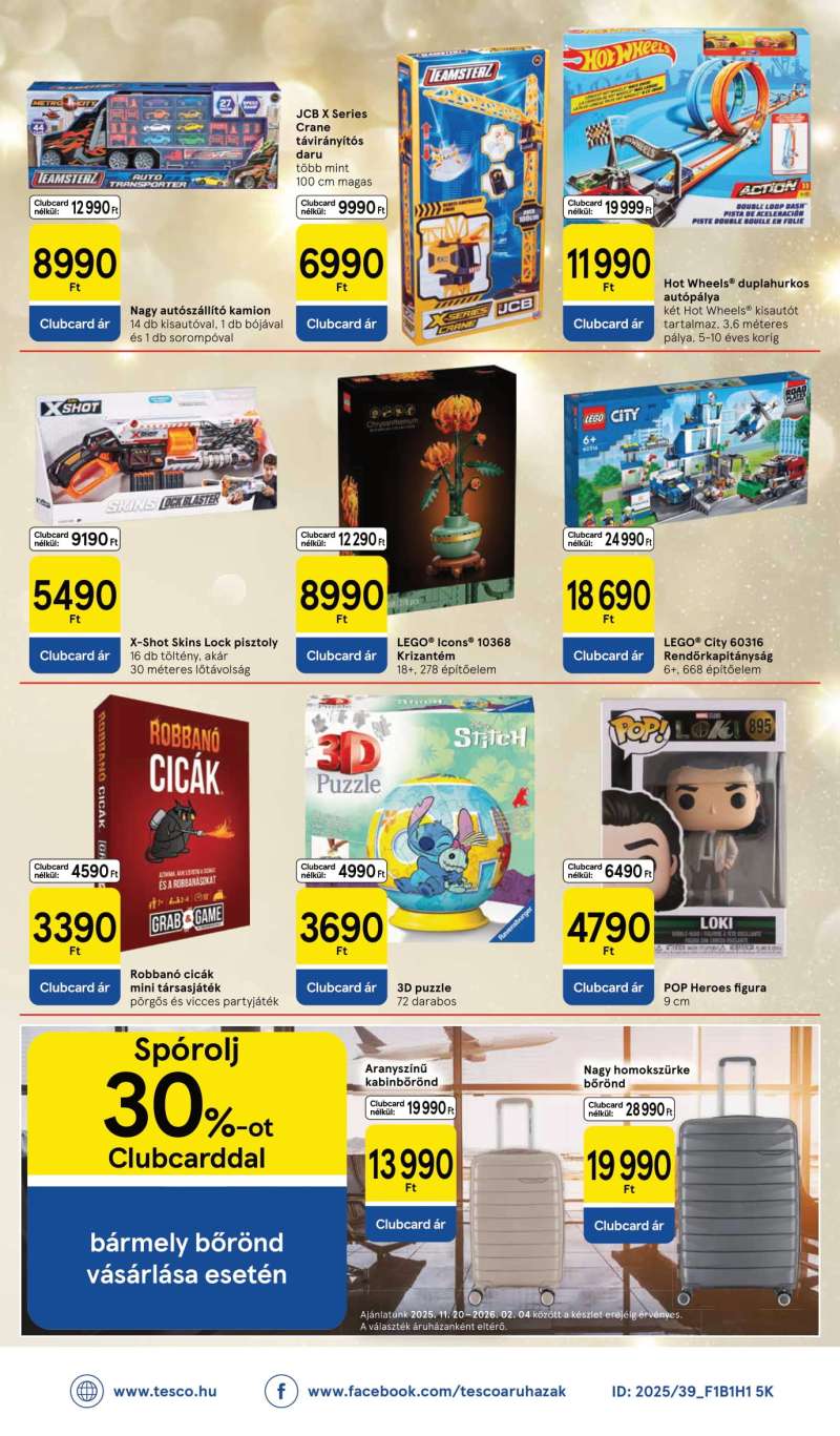 Tesco Akciós Újság Hipermarket 36 oldal