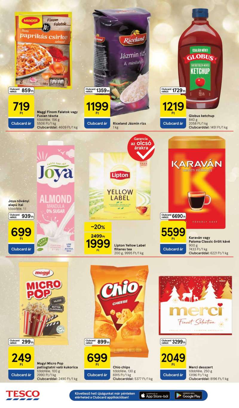 Tesco Akciós Újság Szupermarket 6 oldal